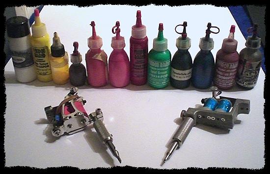 Tattoo-Machines, Ink and Accessories